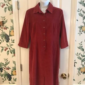 TALBOTS CORDUROY DRESS
